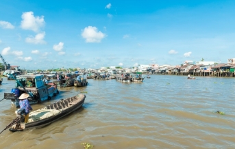 Mekong delta -  rieka deväťhlavého draka