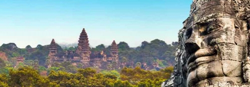 angkor wat, vietnam a kambodža